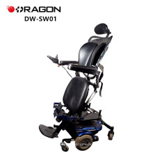 Cadeira de rodas ereta elétrica da paralisia cerebral do motor sem escova do fabricante de China